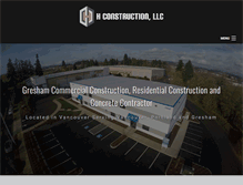 Tablet Screenshot of hconstructionllc.net